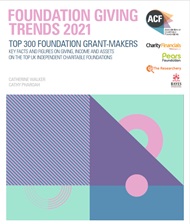Foundation Giving Trends 2021 report cover